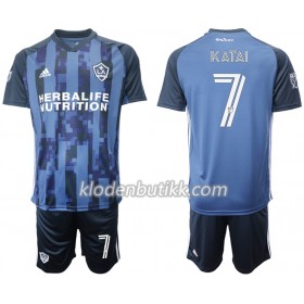 Los Angeles Galaxy Katai 7 Barn Bortedraktsett 2020-2021 Kortermet (+ Korte bukser)